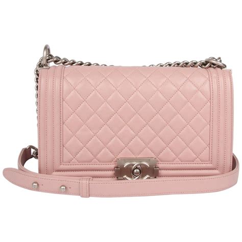 chanel le boy baby pink|chanel boys handbags.